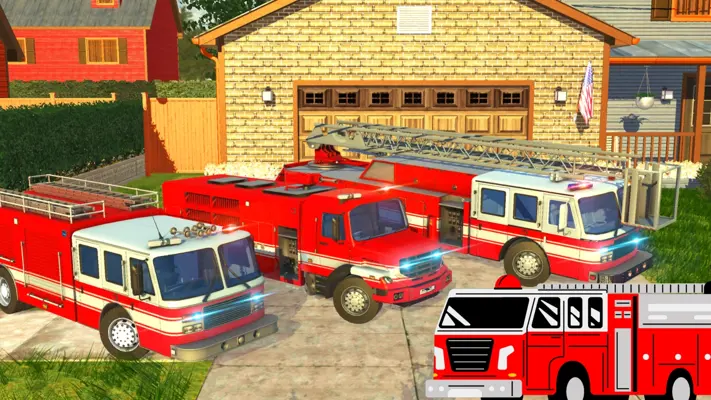 Rescue Fire Truck FireFighter android App screenshot 1