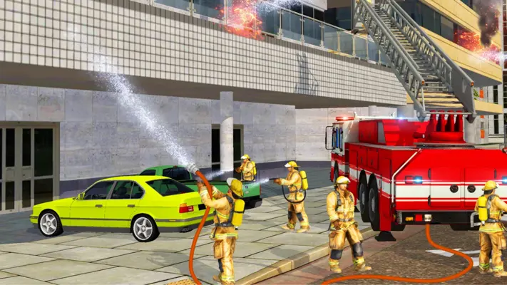 Rescue Fire Truck FireFighter android App screenshot 2