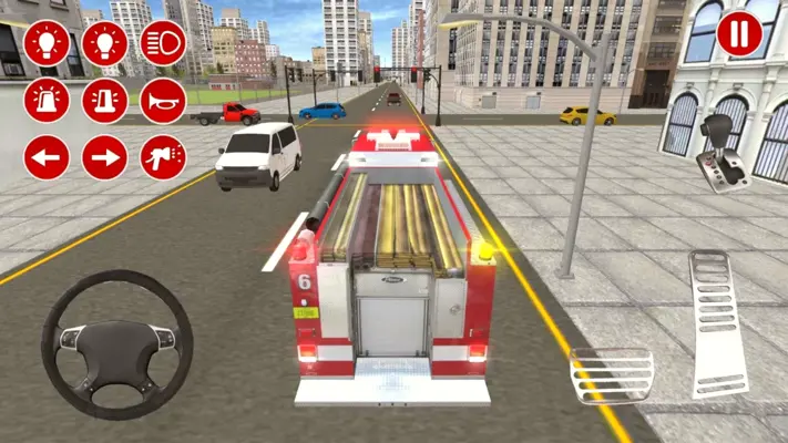 Rescue Fire Truck FireFighter android App screenshot 3